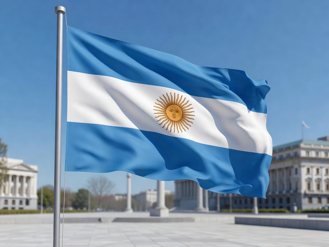National flag of Argentina